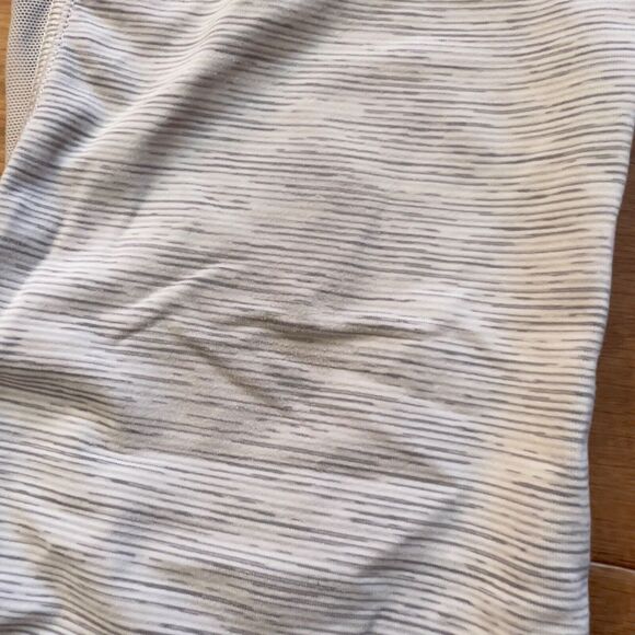 Lululemon Train Times Pant 25" Size 6 Wee Are From Space Sheer Blue Chambray - Picture 5 of 12